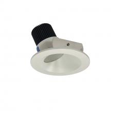Nora NIO-4RWCDXMPW - 4&#34; Iolite LED Round Wall Wash, 800lm / 14W, Comfort Dim, Matte Powder White Reflector / Matte