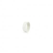 Nora NIO-AS14WH - 5/8&#34; White Opaque Snoot for Pearl, 2&#34; & 4&#34; Iolite Trims