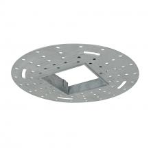 Nora NIO-TLMR-4SA - 4&#34; Square Trimless Mud Ring for 4&#34; Iolite Square Trimless