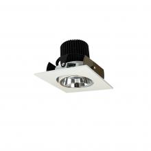 Nora NIOB-2SC40QCMPW - 2&#34; Iolite LED Square Adjustable Cone Reflector, 10-Degree Optic, 800lm / 12W, 4000K, Specular