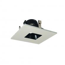 Nora NL-4855BW - 4&#34;SQ W/2&#34;SQ HOLE,ADJ,BLK REF,W