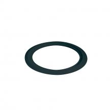 Nora NLCBC-4OR-B - Round Oversize Ring for 4&#34; Cobalt Retrofits, Black Finish