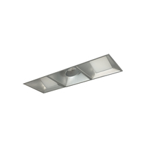 Nora NMIOTL-13-NF-AWW-40X-10-HZ - Iolite MLS 3-Head Trimless Reflector Kit, 4000K, 1000lm, Haze Adj. Snoot/Wall Wash Trims