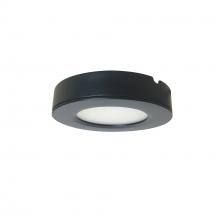 Nora NMP-LED27B - 12V Josh LED Puck Light, 300lm / 2700K, Black Finish