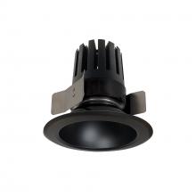 Nora NRM3-51L330NBB - 5&#34; Marquise III Round Open Reflector, 2000lm, 3000K, Narrow Flood Optic, Black Reflector/Black