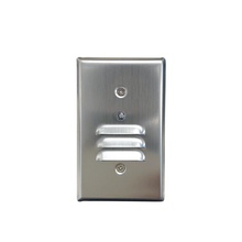 Nora NSW-6619PC/BN - Mini LED Step Light w/ Photocell, Horizontal & Vertical Louver Face Plates, 1W, 90+ CRI, 2700K,