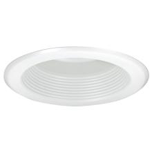 Nora NT-5001W - 5&#34; Baffle Splay Trim w/ Flange, White