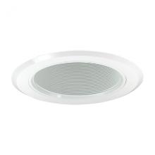 Nora NT-5012W - 5&#34; Deep Phenolic Baffle w/ Ring, White