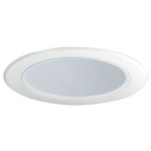 Nora NT-5014W - 5&#34; Air-Tight Cone Reflector w/ Metal Ring, White