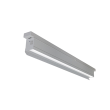 Nora NTE-LIN2VISS - 2-ft Visor for T-Line Linear LED Track Head, Silver