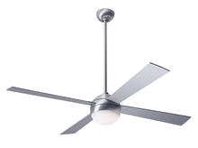 Modern Fan Co. BAL-BA-42-AL-652-002 - Ball Fan; Brushed Aluminum Finish; 42&#34; Aluminum Blades; 20W LED; Fan Speed and Light Control (3-