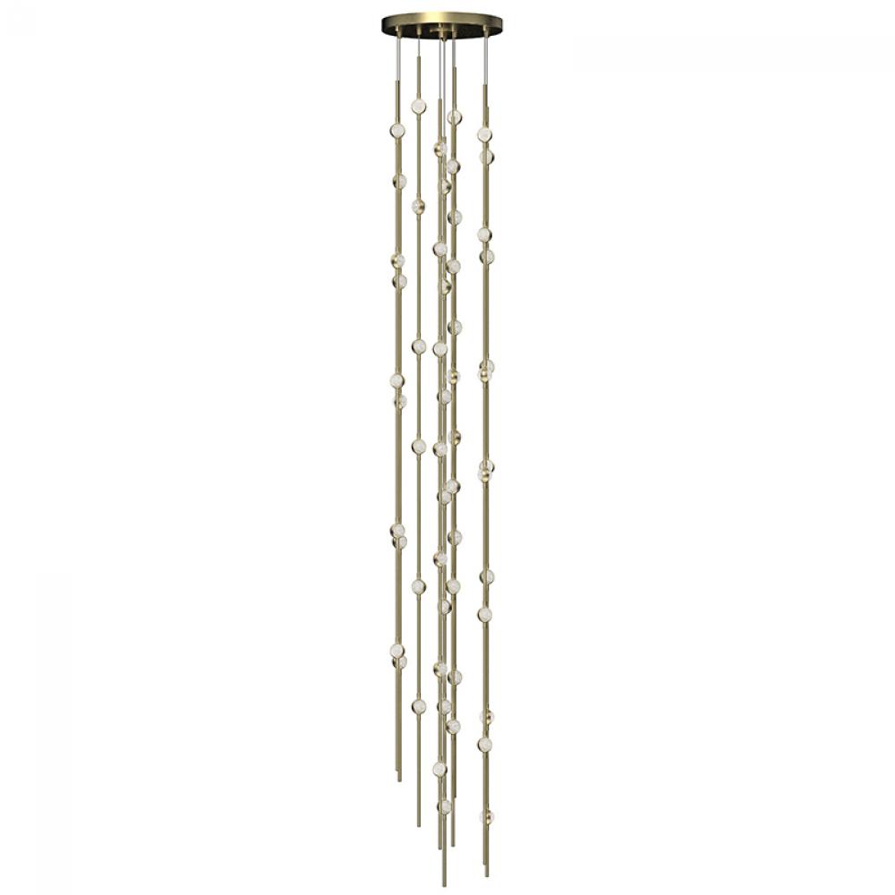 Andromeda Tall 12&#34; Round LED Pendant