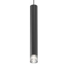 Sonneman 3059.25-CK25 - 3&#34; Tall LED Pendant w/ Clear Ribbon Glass Trim and 25? Narrow Flood Lens