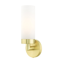 Livex Lighting 15071-12 - 1 Lt Satin Brass ADA Single Sconce