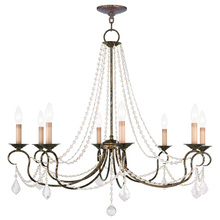 Livex Lighting 6518-71 - 8 Light VBR Chandelier