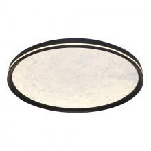Artcraft AC6873BK - Luna Integrated LED Flush Mount 16&#34;, Black