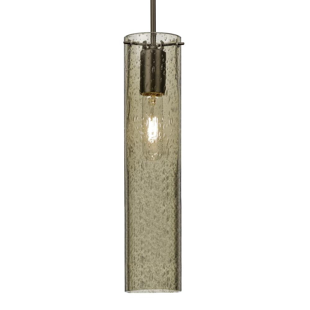 Besa, Juni 16 Cord Pendant, Latte Bubble, Bronze, 1x60W Medium Base, 15Ft. Cord