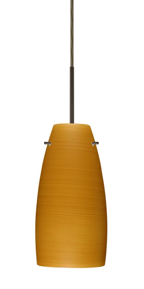 Besa Tao 10 Pendant Bronze Oak 1x100W Medium Base, 15Ft. Cord