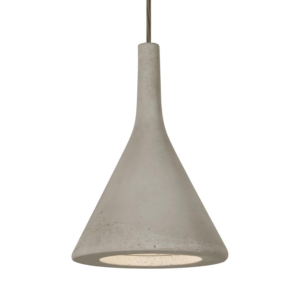 Besa Gala Pendant, Tan, Bronze Finish, 1x9W LED, 15Ft. Cord