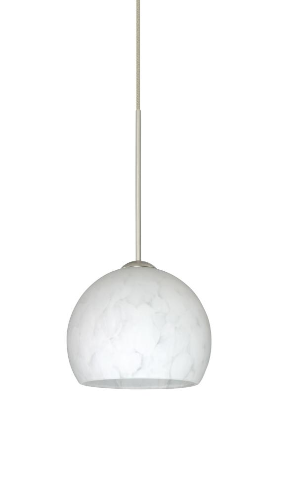 Besa Pendant Palla 5 Satin Nickel Carrera 1x50W Halogen