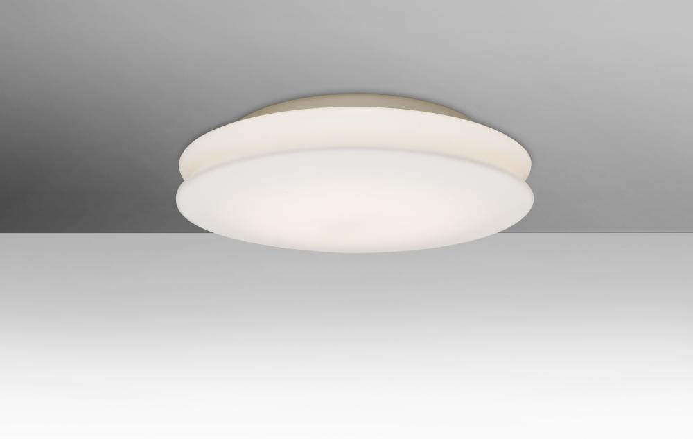 Besa, Aura 12 Ceiling, Opal Matte, 1x16W LED