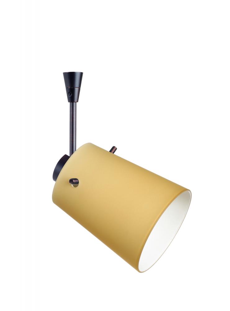 Besa Spotlight With 12&#34; Stem Tammi 3 Bronze Vanilla Matte 1x50W Halogen Mr16