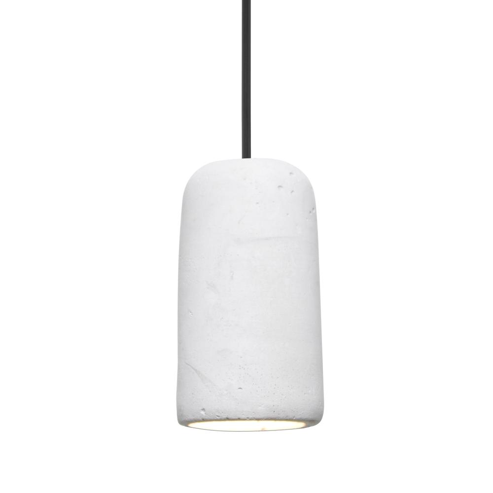 Besa Glide Pendant For Multiport Canopy, White, Black Finish, 1x2W LED