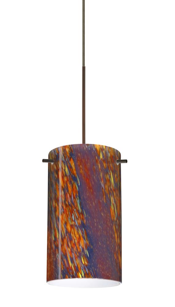 Besa Stilo 7 Pendant Bronze Ceylon 1x50W Halogen