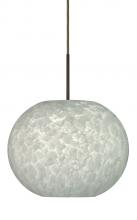 Besa Lighting 1JC-477619-BR - Besa Pendant Luna Bronze Carrera 1x100W Medium Base