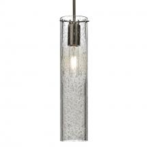 Besa Lighting 1JC-JUNI16CL-BR-L - Besa, Juni 16 Cord Pendant, Clear Bubble, Bronze, 1x60W Medium Base, 15Ft. Cord