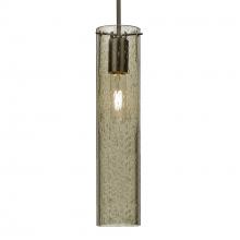 Besa Lighting 1JC-JUNI16LT-BR-L - Besa, Juni 16 Cord Pendant, Latte Bubble, Bronze, 1x60W Medium Base, 15Ft. Cord