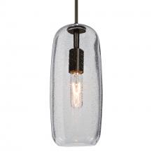 Besa Lighting 1JC-PINOT13CL-BR - Besa, Pinot 13 Cord Pendant, Clear Bubble, Bronze FInish 1x60W Incandescent