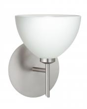 Besa Lighting 1SW-467907-SN - Besa Wall Brella Satin Nickel White 1x40W G9