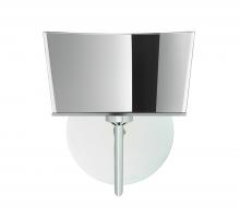 Besa Lighting 1SW-6773MR-CR - Besa Groove Wall 1SW Mirror-Frost Chrome 1x40W G9