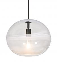 Besa Lighting 1TT-GENOCL-EDIL-BK - Besa Geno Stem Pendant