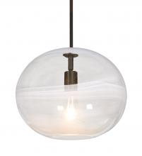 Besa Lighting 1TT-GENOCL-EDIL-BR - Besa Geno Stem Pendant