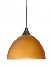 Besa Lighting 1XT-4679OK-BR-L - Besa Pendant Brella Bronze Oak 1x50W Halogen, 15Ft. Cord