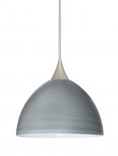 Besa Lighting 1XT-4679TN-SN-L - Besa Pendant Brella Satin Nickel Titan 1x50W Halogen, 15Ft. Cord