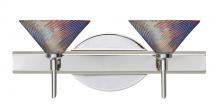 Besa Lighting 2SW-550493-CR - Besa Wall Swirl Chrome Dicro Swirl 2x40W G9