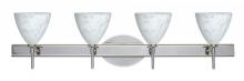 Besa Lighting 4SW-177919-LED-CR - Besa Wall Mia Chrome Carrera 4x5W LED