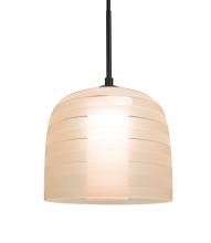 Besa Lighting J-MITZI7SA-BK - Besa Mitzi 7 Cord Pendant