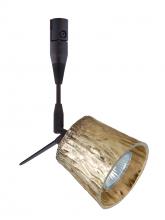 Besa Lighting RSP-5145GF-06-BR - Besa Spotlight With 6&#34; Stem Nico 3 Bronze Stone Gold Foil 1x50W Halogen Mr16