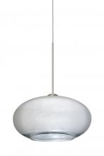 Besa Lighting RXP-2492SF-SN - Besa Pendant Brio 7 Satin Nickel Silver Foil 1x35W Halogen