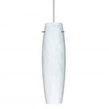 Besa Lighting RXP-412119-LED-SN - Besa Tu Tu Pendant, Carrera, Satin Nickel, 1x5W LED