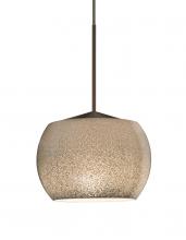 Besa Lighting RXP-KENOSM-LED-BR - Besa, Keno Cord Pendant, Smoke Sand, Bronze Finish, 1x3W LED