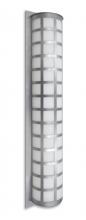 Besa Lighting SCALA40-WA-SL - Besa Outdoor Scala 40 Silver White Acrylic 3x60W A19