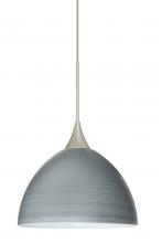 Besa Lighting X-4679TN-LED-SN - Besa Pendant For Multiport Canopy Brella Satin Nickel Titan 1x5W LED