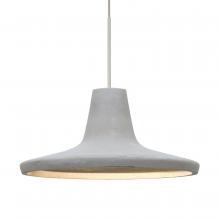 Besa Lighting X-MODUSNA-LED-SN-L - Besa Modus Cord Pendant For Multiport Canopy, Natural, Satin Nickel Finish, 1x9W LED,