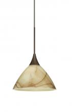 Besa Lighting 1XP-174383-BR - Besa Pendant Domi Bronze Mocha 1x50W Halogen