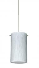 Besa Lighting 1XP-440419-SN - Besa Pendant Stilo 7 Satin Nickel Carrera 1x50W GY6.35